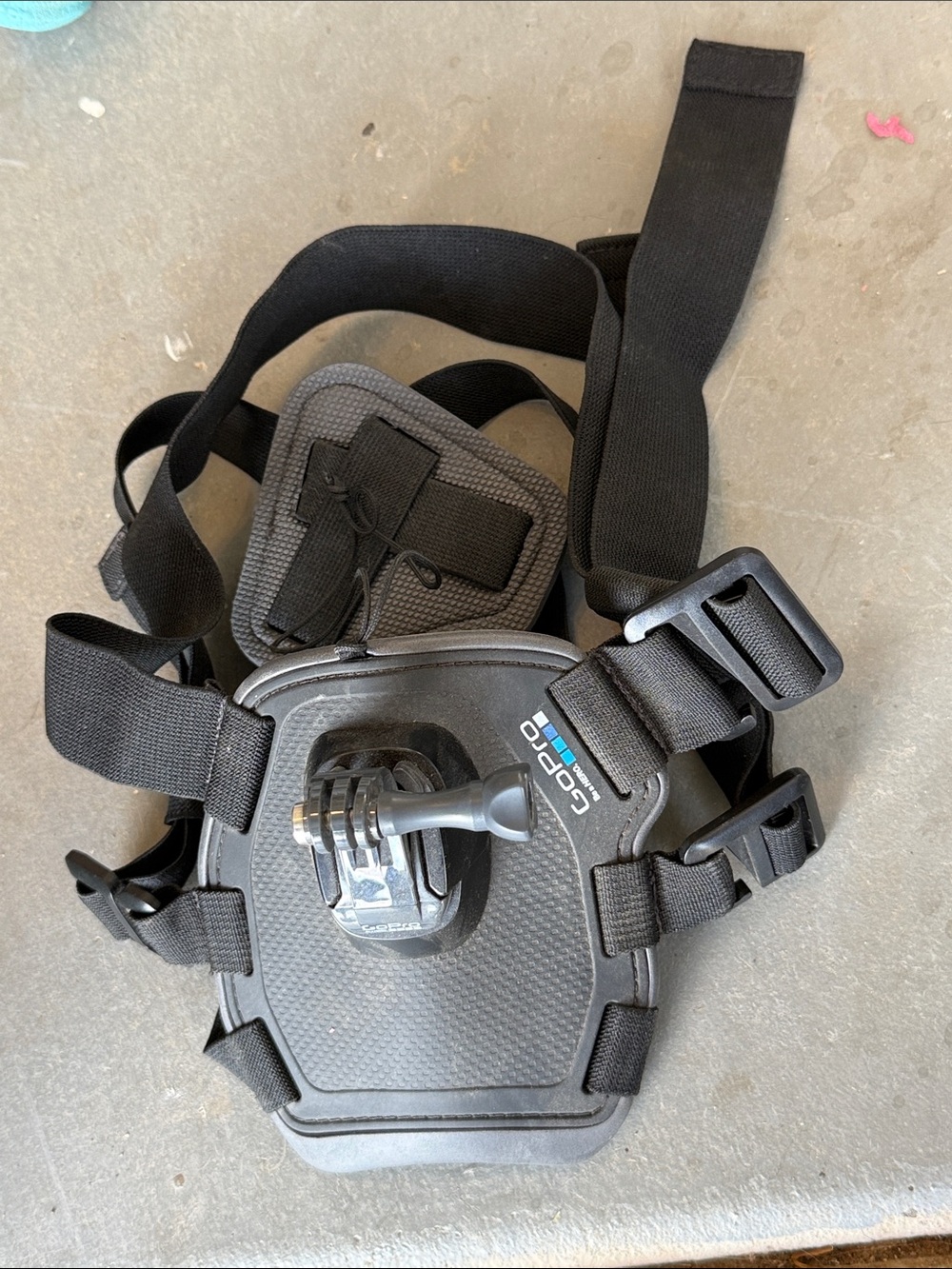 GoPro Black Chest Harness Camera Mount with Adjustable Straps